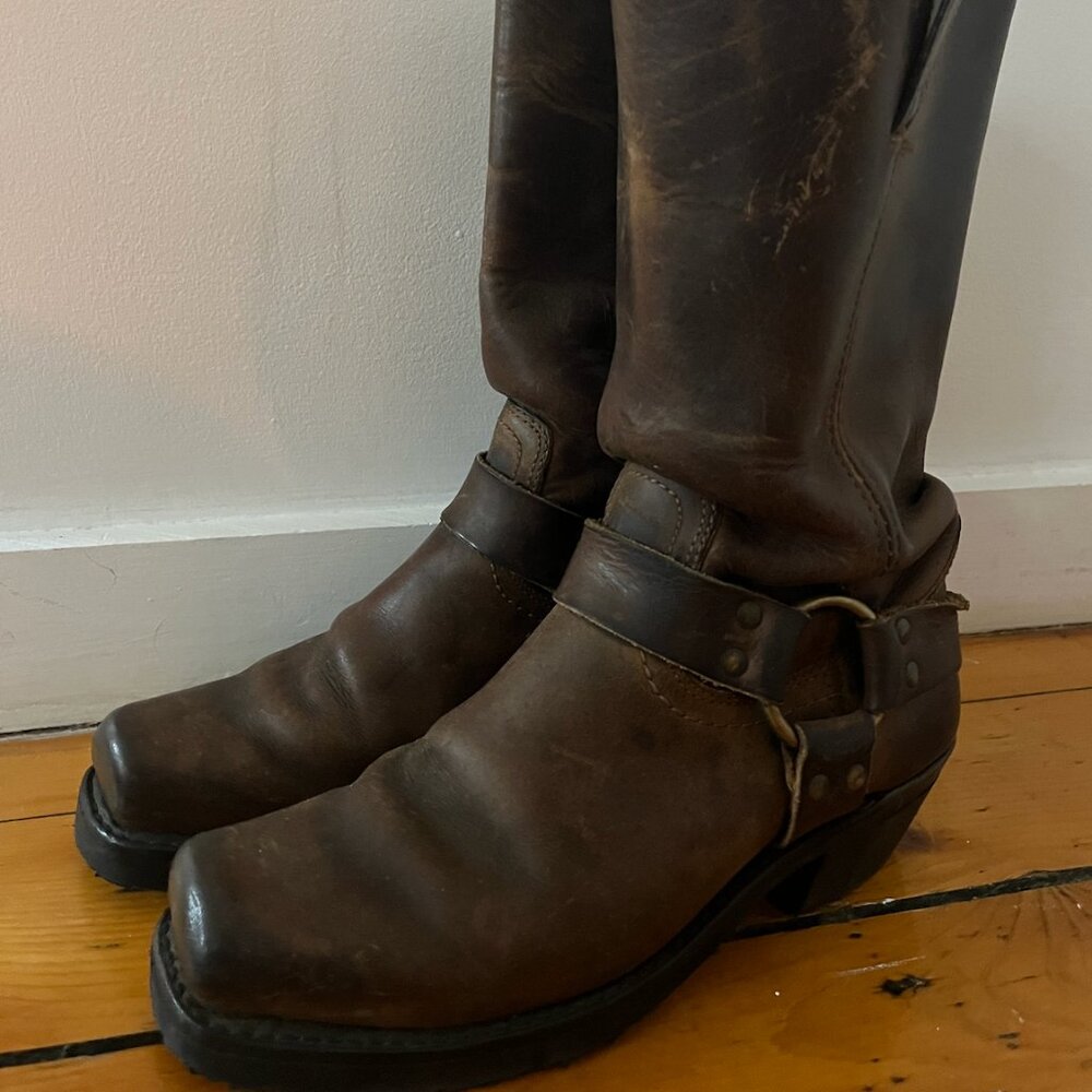 FRYE HARNESS BOOTS